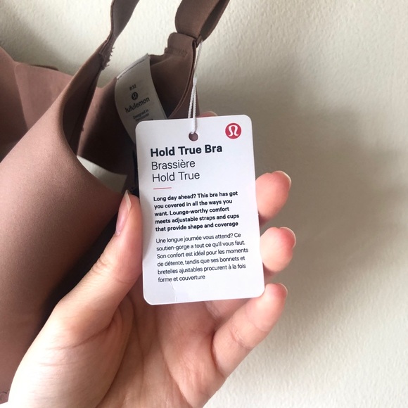 Lululemon Hold True Bra Bronze 32B - Picture 4 of 6